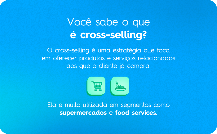 Box explicando o que é cross-selling para as festas de fim de ano.